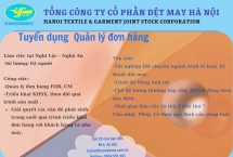 Tuyển dụng vị trí quản lý đơn hàng - Làm việc tại Nghi Lâm, Nghi Lộc, tỉnh Nghệ An (Tháng 9 năm 2024)